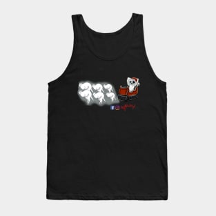 Six white boomers and Santa koala Tank Top